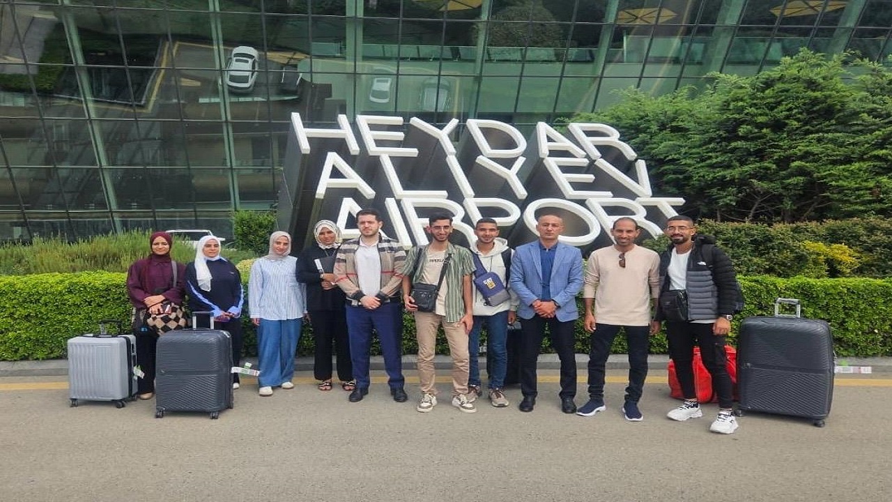 azerbaycan-burs-verdigi-14-filistinli-ogrenciyi-gazzeden-tahliye-etti