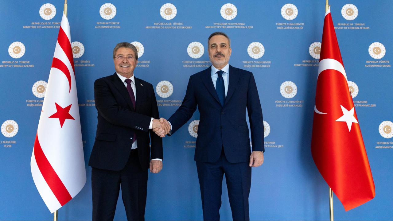 disisleri-bakani-fidan-kktc-basbakani-ustel-ile-gorustu