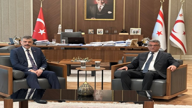 kktc-cumhurbaskani-erhurman-icisleri-bakani-ciftciyi-kabul-etti